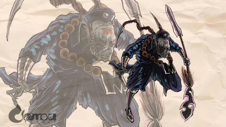Original Camou Studio Illustration artwork 6