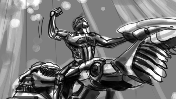 Original Camou Studio Storyboarding artwork 7