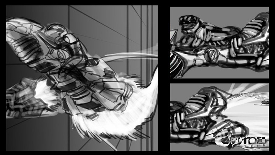 Original Camou Studio Storyboarding artwork 12