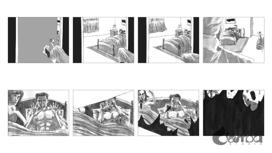 Original Camou Studio Storyboarding artwork 8